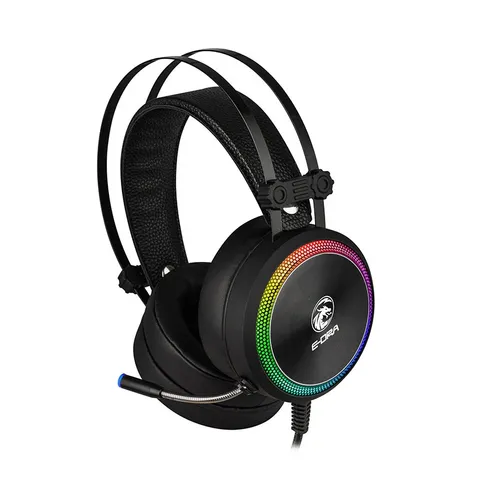 Tai Nghe Gaming E-Dra EH412 Pro - Chụp Tai Có LED RGB Đổi Màu 16.8 Triệu - Âm Thanh Chất Lượng Cao, Thiết Kế Thoải Mái