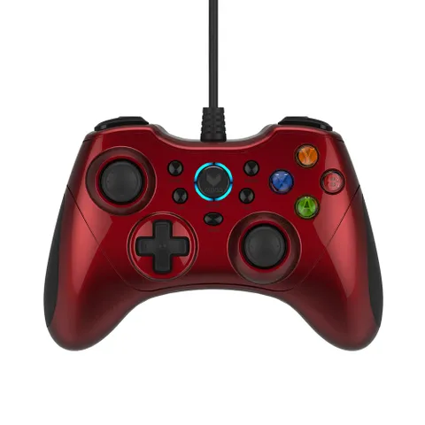 Tay Cầm Chơi Game Có Dây Rapoo V600 - Thiết Kế Ergonomic, Hỗ Trợ Chơi Game Trên PC, Dễ Dàng Kết Nối USB, Nút Bấm Nhạy.