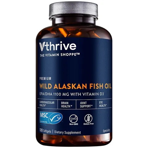 (Hàng nhập khẩu) Viên uống dầu cá VTHRIVE Premium Wild Alaskan Fish Oil