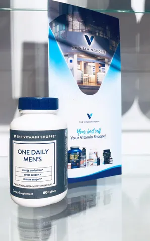 Viên Uống Vitamin Tổng Hợp Cho Nam Trên 50 Tuổi The Vitamin Shoppe One Daily Men’s 50+ - Tăng Cường Sức Khỏe, Năng Lượng, Đề Kháng