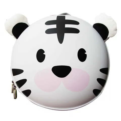 Balo BB Bag BB304C Hình Hổ Trắng Dễ Thương - Balo Cho Bé Chất Liệu Bền, Chống Thấm Nước, Thiết Kế Ngộ Nghĩnh