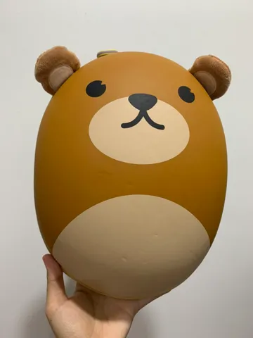 Balo BB Bag BB305C Hình Gấu Bear Vàng Có Tai - Balo Cho Bé Chất Liệu Chịu Nước Dễ Thương Phù Hợp Với Trẻ Từ 3 Tuổi