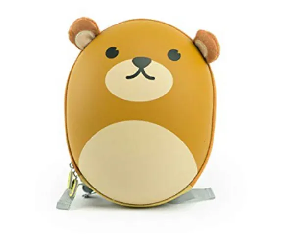 Balo BB Bag BB305C Hình Gấu Bear Vàng Có Tai - Balo Cho Bé Chất Liệu Chịu Nước Dễ Thương Phù Hợp Với Trẻ Từ 3 Tuổi