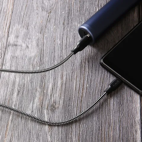 Cáp Sạc Điều Hợp Aukey CB-BAM2/BAM1 USB A Sang Micro USB 3.0/2.0, Dài 1.2m Chất Lượng Cao, Sạc Nhanh và Chống Gập Gãy