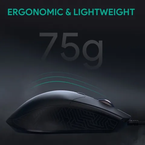 Chuột Gaming Aukey GM-F3 RGB 7200 DPI 6 Nút - Thiết Kế Mạnh Mẽ, LED Đổi Màu Tùy Chỉnh, Chuột Đa Năng Cho Game Thủ