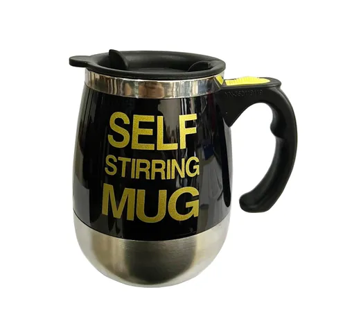 Cốc tự khuấy Smart Self Stirring Mug không cần thìa - Giúp pha chế trà, cà phê tự động, nhanh chóng và tiện lợi cho công sở và du lịch
