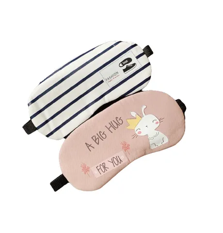 Combo 2 Miếng Bịt Mắt Ngủ Cotton Mềm Kèm Gel Lạnh Chống Mỏi - Đồ Dùng Cắm Trại & Du Lịch Thoải Mái