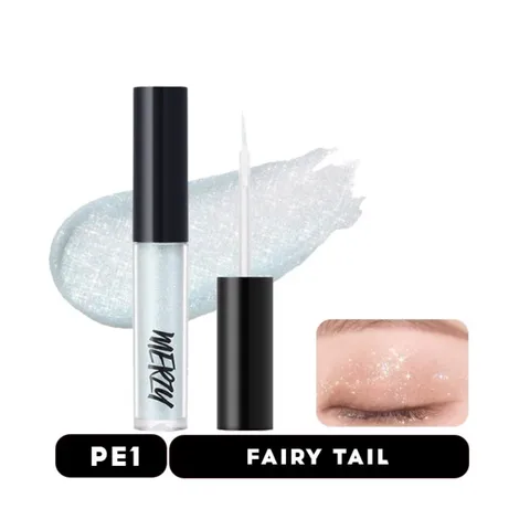Gel Nhũ Mắt Merzy Windy Pop Eye Glitter - Long Lanh, 3 Tone Màu - Độ Bám Màu Cao, Thích Hợp Mọi Loại Da