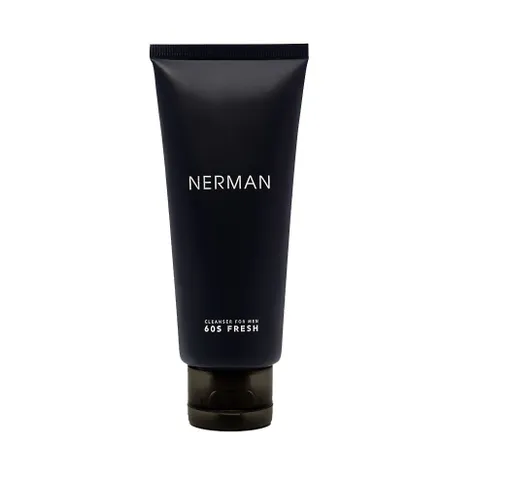 Gel Rửa Mặt Nerman Nano Curcumin 100ml - Sữa Rửa Mặt Giảm Mụn Cho Nam, Làm Sạch Sâu, Chiết Xuất Lô Hội, Dưỡng Da Sáng Mịn
