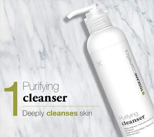 Gel rửa mặt Toskani Purifying Cleanser 200ml cho da dầu mụn - Sạch sâu, kiểm soát bã nhờn, ngừa mụn, nhẹ nhàng cho da nhạy cảm