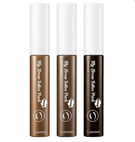 Gel xăm chân mày Berrisom My Brow Tattoo Pack - Định hình và tôn màu chân mày tự nhiên, lâu trôi, 3 tông màu lựa chọn