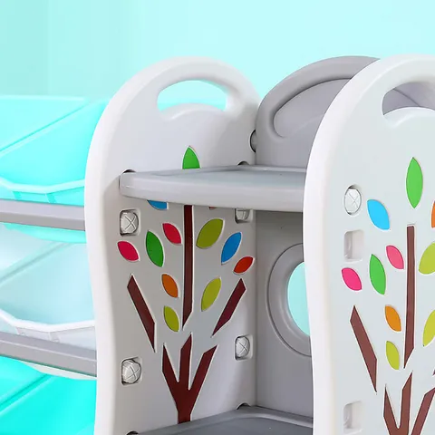 Kệ để đồ hình cây Size M Toys House WM21E121 - Kệ chữ A tiện lợi cho trẻ, nhiều ngăn phân loại đồ chơi, thiết kế đẹp, dễ di chuyển.