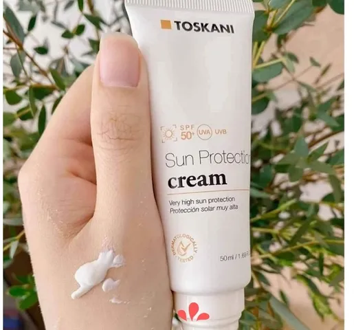 Kem Chống Nắng Toskani Sun Protection Cream SPF 50+ - Bảo Vệ Da Tối Ưu, Dưỡng Ẩm Không Nhờn Dính, Phù Hợp Mọi Loại Da