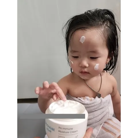 Kem Dưỡng Ẩm Goongbe Moisture Cream cho Trẻ Sơ Sinh - Giúp Cấp Ẩm Sâu, Làm Dịu Kích Ứng Da Nhạy Cảm 180ml