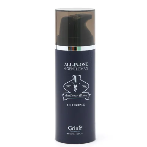 Kem Dưỡng Da Cho Nam Grinif All In One 4 Gentleman - Cải Thiện Da Sạm Màu, Cung Cấp Độ Ẩm, Trẻ Hóa Da 120ml