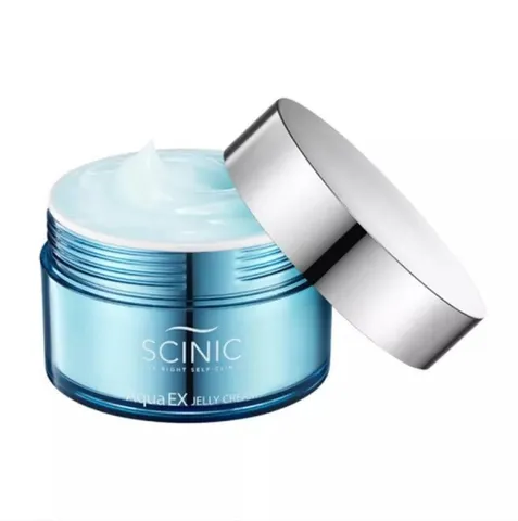 Kem Dưỡng Ẩm Scinic Aqua EX Jelly Cream 100ml - Hỗ Trợ Cấp Ẩm, Làm Mềm Da, Phù Hợp Mọi Loại Da, Kết Cấu Nhẹ, Thấm Nhanh