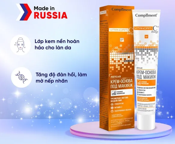 Kem Dưỡng Ngày Compliment Vitanorm C+ - Kem Dưỡng Ẩm Dưỡng Trắng Chống Lão Hóa Da, Giúp Cấp Ẩm và Làm Sáng Da Mặt