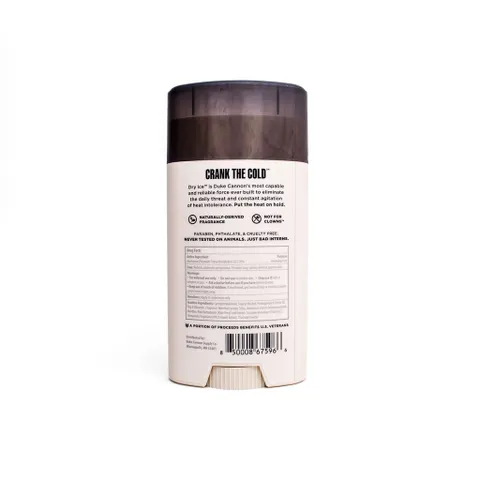 Lăn Khử Mùi Duke Cannon Dry Ice Cooling - Khử Mùi Chống Đổ Mồ Hôi, Hương Menthol & Bạch Đàn, 75g - Duy Trì Hương Thơm 24 Giờ