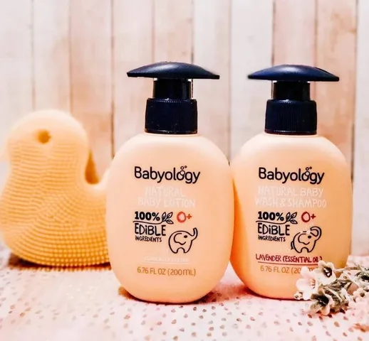 Lotion Dưỡng Ẩm Cho Bé Từ Sơ Sinh Organic Babyology - An Toàn Cho Da Nhạy Cảm, Cung Cấp Độ Ẩm Tối Ưu, Hương Thơm Dịu Nhẹ - 200ml