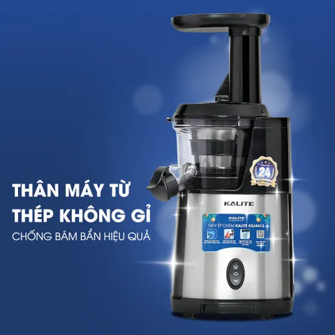 Máy Ép Chậm Kalite KSJ4412 350ml - Máy Ép Trái Cây Tốc Độ Thấp, Công Suất 200W, Giữ Dưỡng Chất Tốt Nhất