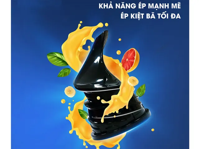 Máy ép chậm Kalite KSJ4414 - Công suất 200W, cấu tạo đơn giản, ép trái cây và rau củ giữ trọn vitamin, bảo vệ sức khỏe gia đình