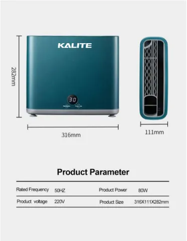 Máy Khử Khuẩn Dao Kéo Kalite KL-200 Cao Cấp - Tiệt Trùng Bằng Tia UV, Sấy Khô Đến 70 Độ C, Thao Tác Dễ Dàng, Dung Tích Lớn
