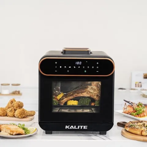 Nồi Chiên Hơi Nước Đa Năng Kalite Steam Pro 15L - Công Nghệ Chiên Không Dầu, Hấp Thực Phẩm Lành Mạnh, Tiện Lợi Cho Mọi Gia Đình