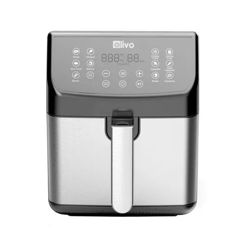Nồi Chiên Không Dầu Olivo AF 150 Dung Tích 15L - 16 Chương Trình, Công Suất 2000W, Công Nghệ EvenCrisp, Dầu Giảm 95%