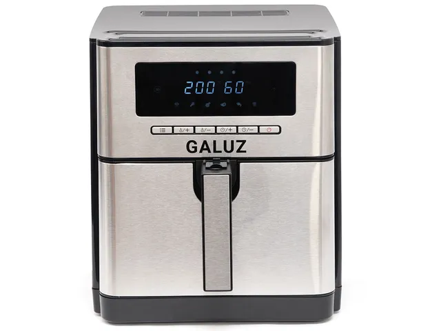 Nồi Chiên Không Dầu Điện Tử Galuz G-63 7L Màn Hình LCD - Giảm 80% Dầu Mỡ, Tiện Dụng Cho Gia Đình Lớn từ 6-10 Người