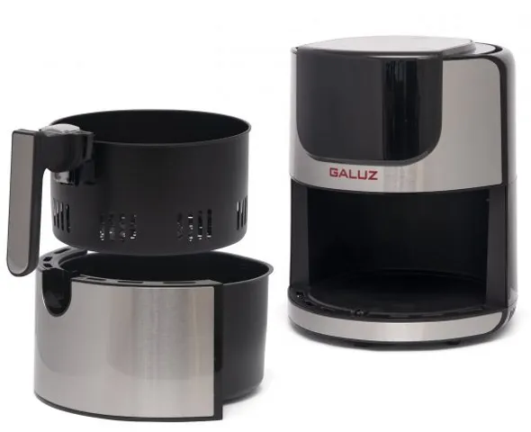 Nồi Chiên Không Dầu Điện Tử Galuz HL-995 Màn Hình Cảm Biến - Dung Tích 5,2L, Công Suất 1700W, Vỏ Thép Chống Dính Sang Trọng