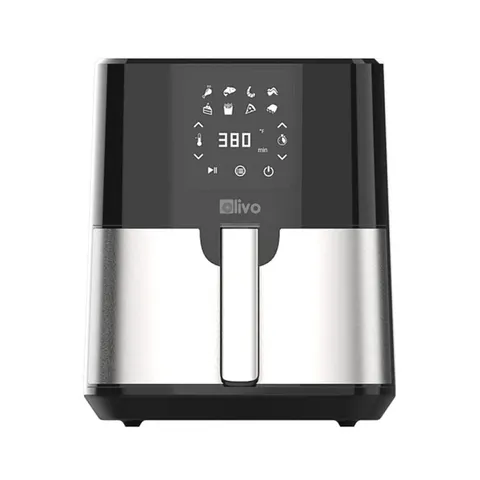 Nồi Chiên Không Dầu Olivo AF 200 - Tự Ngắt Quá Tải, 8 Chương Trình Tự Động, Dung Tích 2.5 Lít, Thích Hợp Gia Đình nhỏ
