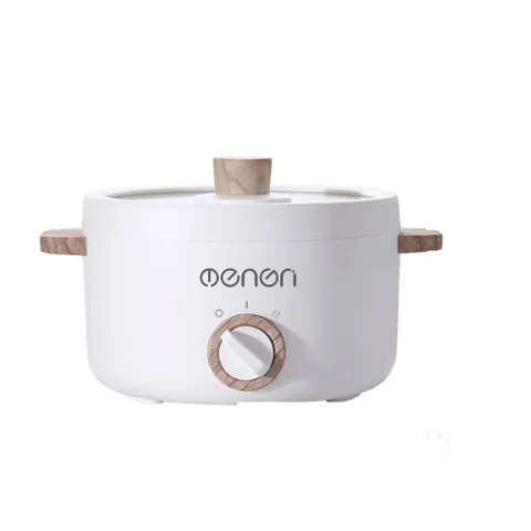 Nồi điện đa năng Oenon vân đá chống dính - Nấu lẩu, chiên, xào 1.5L và 2.5L, công suất 600W và 700W, thiết kế tiện lợi cho gian bếp.