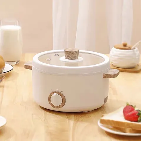 Nồi điện đa năng Oenon vân đá chống dính - Nấu lẩu, chiên, xào 1.5L và 2.5L, công suất 600W và 700W, thiết kế tiện lợi cho gian bếp.