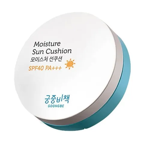 Phấn Nước Chống Nắng Goongbe Moisture Sun Cushion SPF40 PA+++ Cho Bé - Bảo Vệ Da Nhạy Cảm, Dạng Cushion Tiện Lợi, Không Thấm Nước