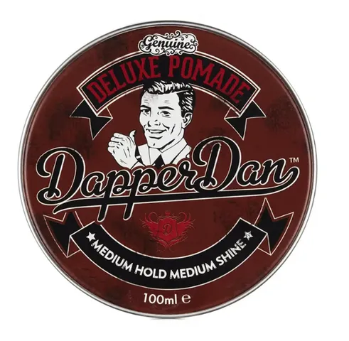 Sáp Vuốt Tóc Nam Dapper Dan Deluxe Pomade 100ml - Độ Giữ Nếp Cao, Bóng Đẹp Tự Nhiên, Hương Vanilla & Honey - Dễ Tạo Kiểu, Không Khô Tóc