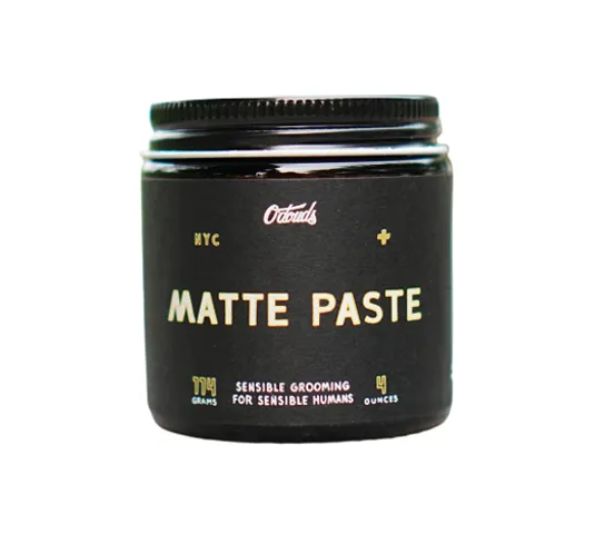 Sáp Vuốt Tóc Nam O'douds Matte Paste - Giữ Nếp Cao, Hương Cam Chanh Tự Nhiên, Chất Sáp Dễ Tạo Kiểu, 114g