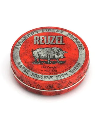 Sáp Vuốt Tóc Nam Reuzel Red Pomade 113g - Độ Bóng Cao, Giữ Nếp Chắc Chắn, Dưỡng Tóc Mềm Mại, Hương Thơm Nam Tính