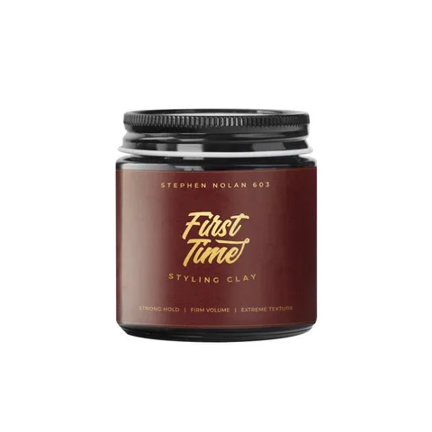 Sáp Vuốt Tóc Nam Stephen Nolan 603 First Time Styling Clay 110g - Giữ Nếp Lâu, Dưỡng Ẩm Tự Nhiên, Dễ Tạo Kiểu, Hương Thơm Dễ Chịu