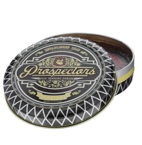 Sáp Vuốt Tóc Prospectors Iron Ore Pomade 113g - Giữ Nếp Tóc Cường Độ Cao và Bóng Khỏe, Phong Cách Cổ Điển Sang Trọng