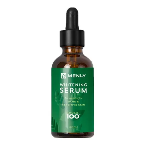 Serum Dưỡng Trắng Da Menly Whitening Serum 30ml cho Nam - Làm Sáng Da Tự Nhiên, Mờ Thâm Nám, Phục Hồi Làn Da Khỏe Mạnh