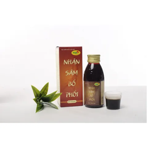 [Date T4/2027] Siro Nhân Sâm Bổ Phổi PQA hỗ trợ giảm ho