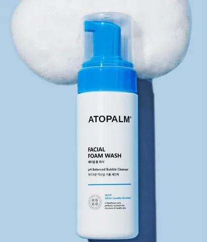 Sữa Rửa Mặt Tạo Bọt Cho Bé Atopalm Facial Foam Wash 0m+ - Bọt Bông Dịu Nhẹ, Giúp Làm Sạch Và Dưỡng Ẩm Cho Da Trẻ Em