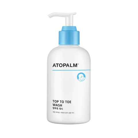 Sữa Tắm Gội Toàn Thân Atopalm Top To Toe Wash 460ml - Dịu Nhẹ, An Toàn Cho Bé Từ Sơ Sinh, Cấp Ẩm, Làm Sạch Da Bé