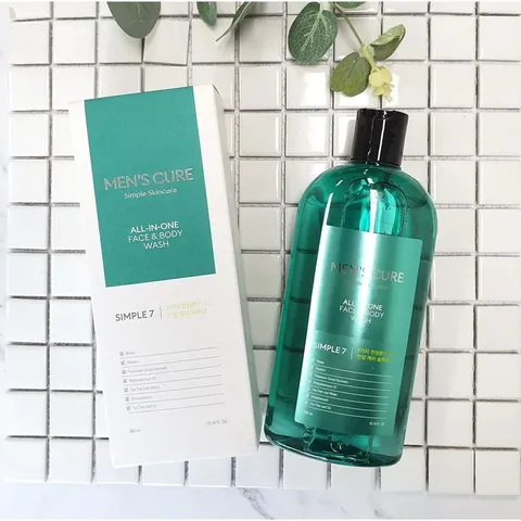 Sữa Tắm & Rửa Mặt Cho Nam Missha Men's Cure All-in-One - Đa Năng, Dưỡng Ẩm, Giữ Da Mềm Mại 200ml