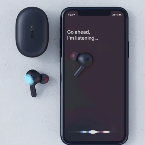 Tai Nghe Bluetooth 5.0 AUKEY EP-T25 TWS Chống Ồn - Âm Thanh Chất Lượng, Thiết Kế Nhỏ Gọn, Kết Nối Ổn Định, Sử Dụng Lên Tới 25 Giờ