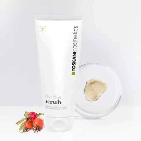 Tẩy Da Chết Toskani Nutritive Scrub 200ml - Dưỡng Da, Tái Tạo Làn Da Sáng Khỏe, Phù Hợp Cho Da Khô và Có Dấu Hiệu Lão Hóa