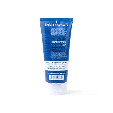 Tẩy Tế Bào Chết Duke Cannon Quick Buff Siberian Mint 177ml - Scrub Bạc Hà Hồi Sinh Da Xỉn Màu, Dưỡng Ẩm Mịn Màng