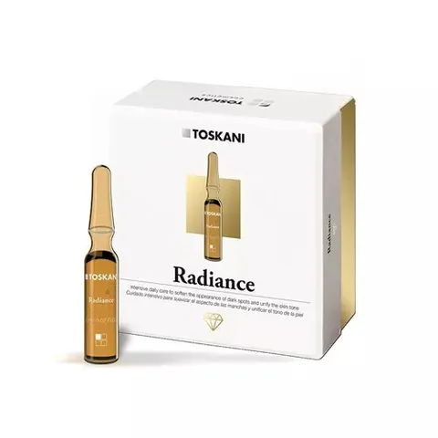 Tinh Chất Dưỡng Sáng Toskani Radiance Ampoules - Hỗ Trợ Làm Mờ Nếp Nhăn, Cấp Ẩm, Phục Hồi Sắc Tố Da, Chống Lão Hóa 15 Ống x 2ml