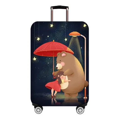 Túi Bọc Bảo Vệ Vali In Sắc Nét Bản Giới Hạn - Chất Liệu Thun Co Giãn 4 Chiều, Phong Cách Độc Đáo, Kiểu Dáng Thoải Mái cho Du Lịch