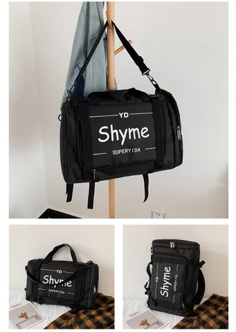 Túi Du Lịch SHYME Biến Hình Thành Balo Cỡ Lớn - Thiết Kế Năng Động, Chất Liệu Polyester Chống Thấm, Dung Tích 55L